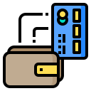 external wallet-ecommerce-phatplus-lineal-color-phatplus icon