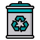 external waste-bin-ecology-system-phatplus-lineal-color-phatplus icon