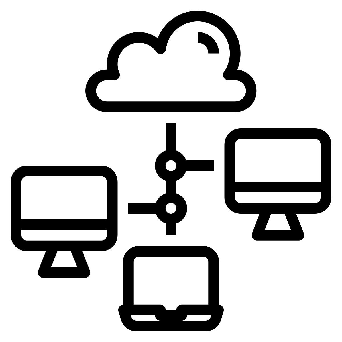 cloud data icon