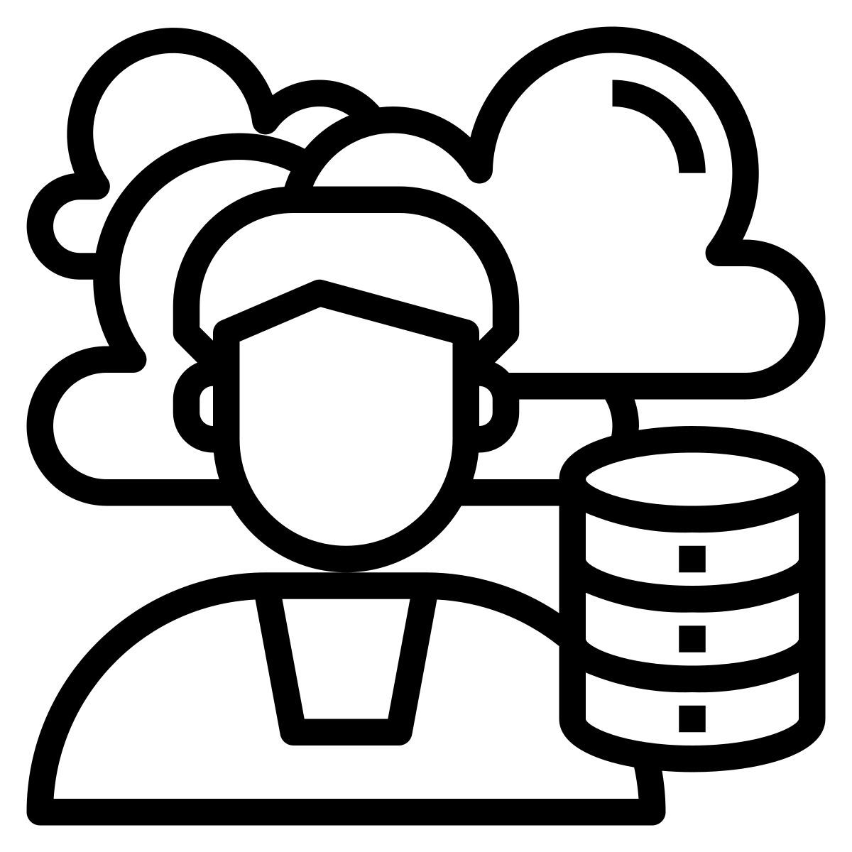 Sistema cloud icon