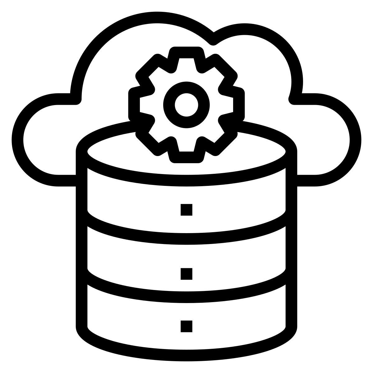 cloud database icon
