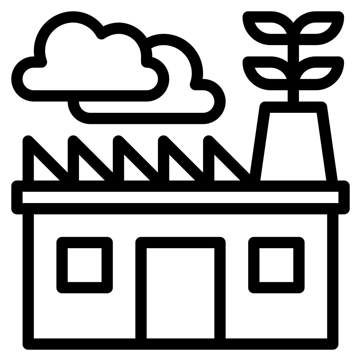 eco factory icon