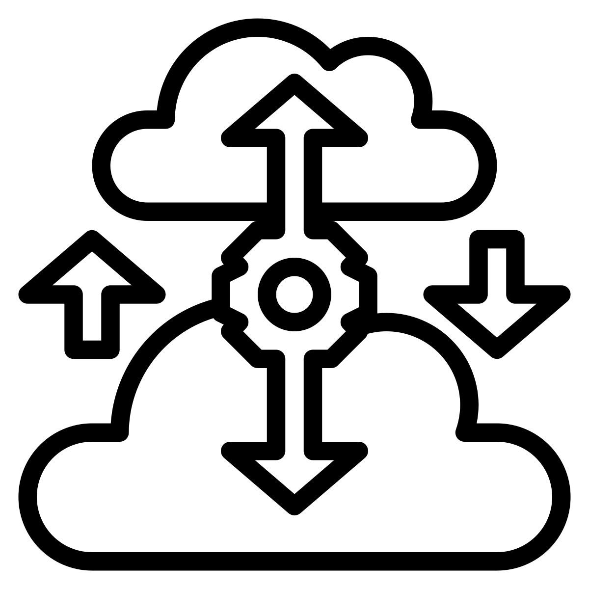 cloud network icon