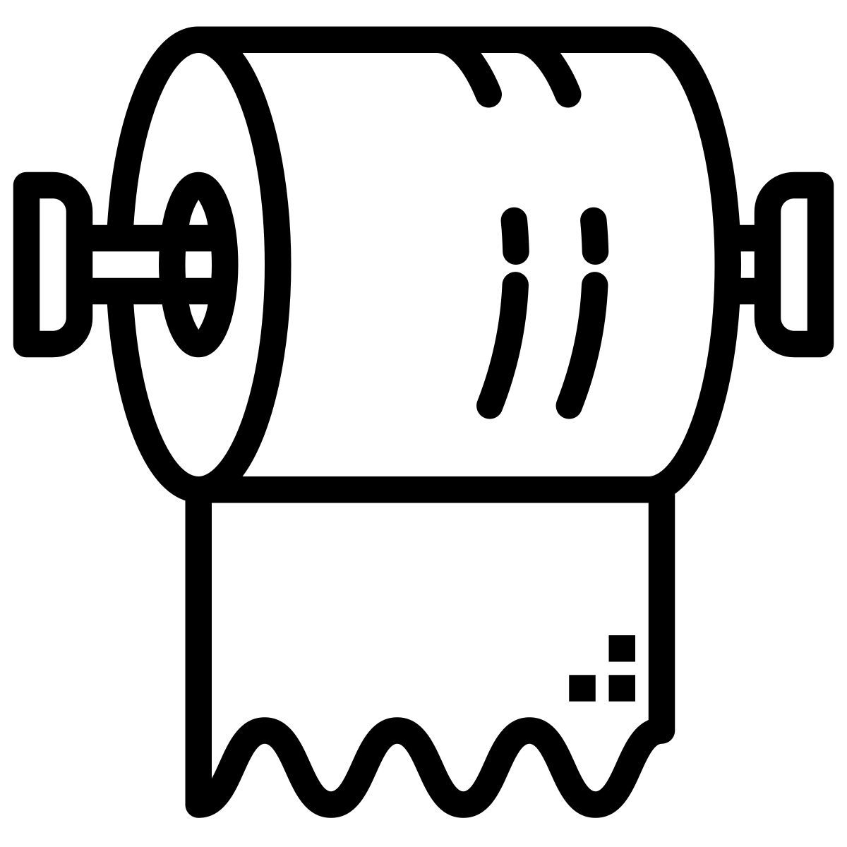 toilet paper icon