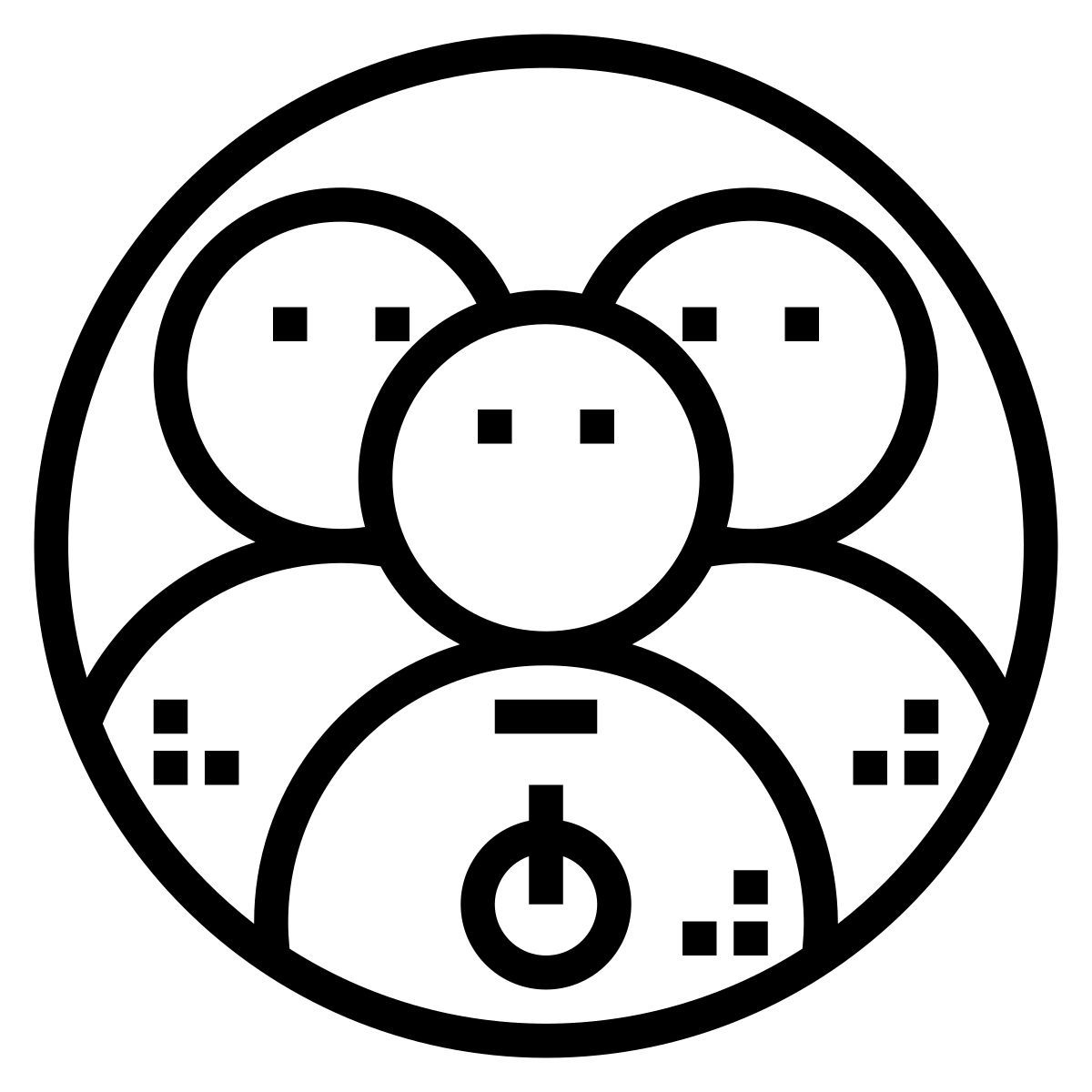 grupo de usuários icon