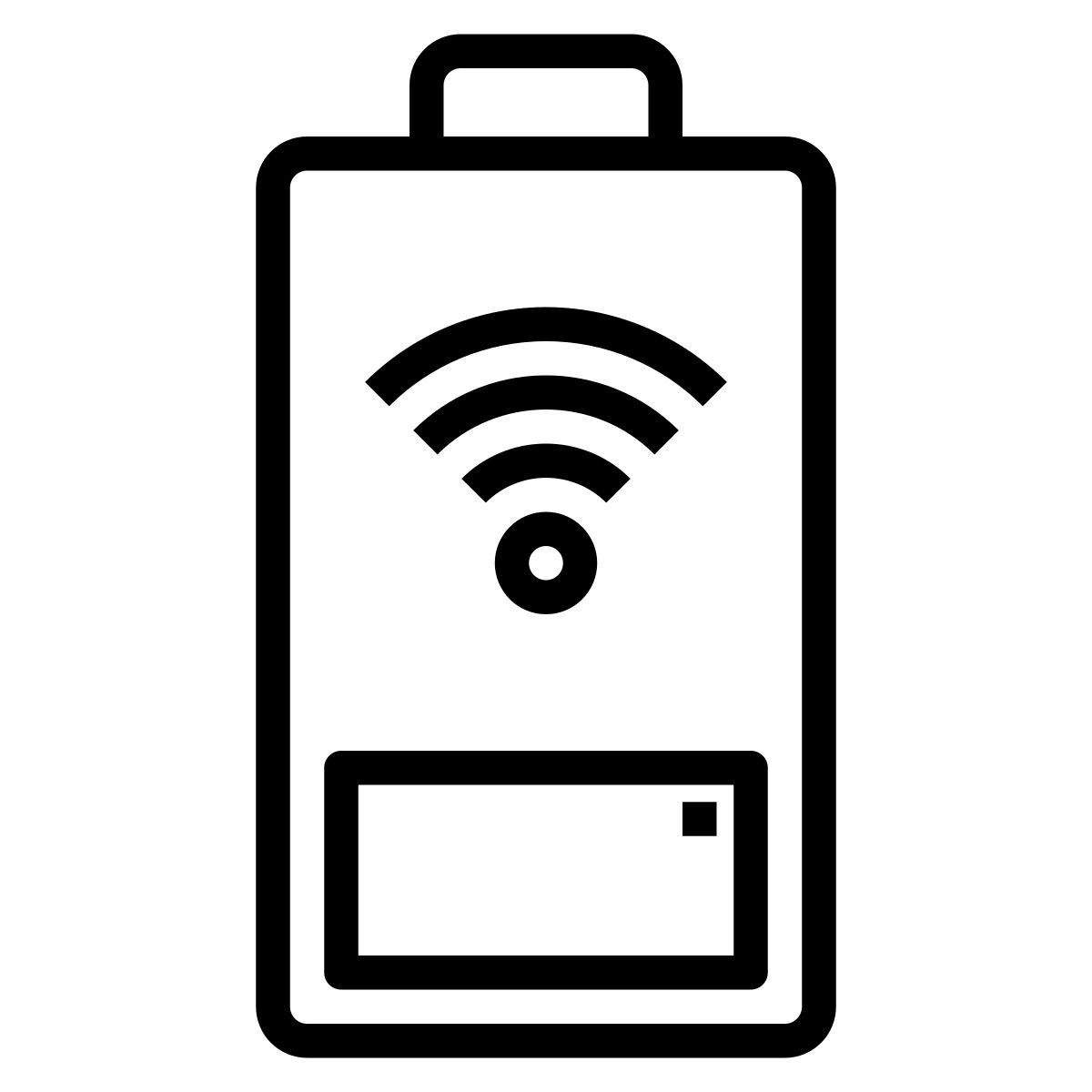 ricarica wireless icon