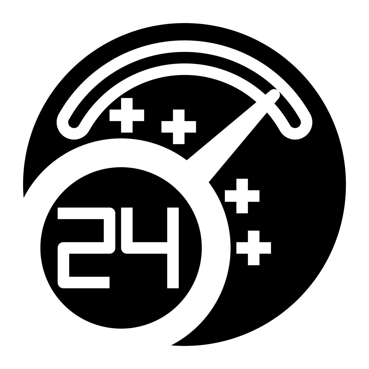24 hours service icon