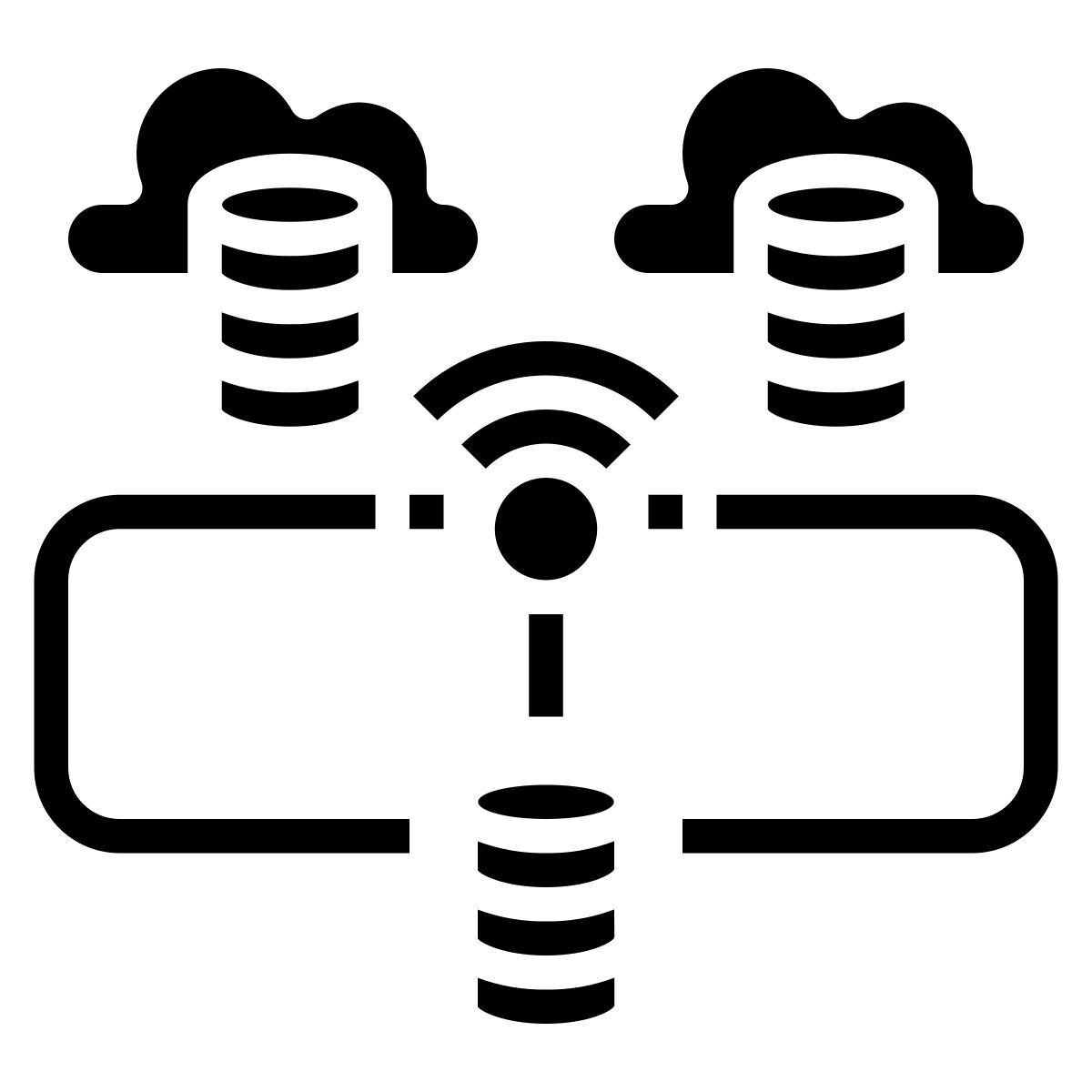 cluster computing icon
