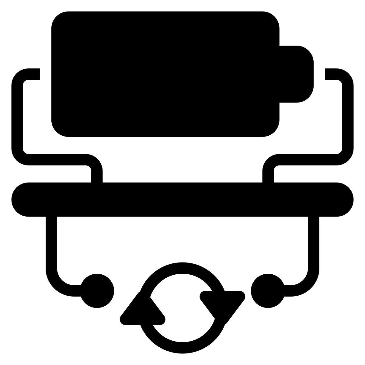 bateria recarregável icon