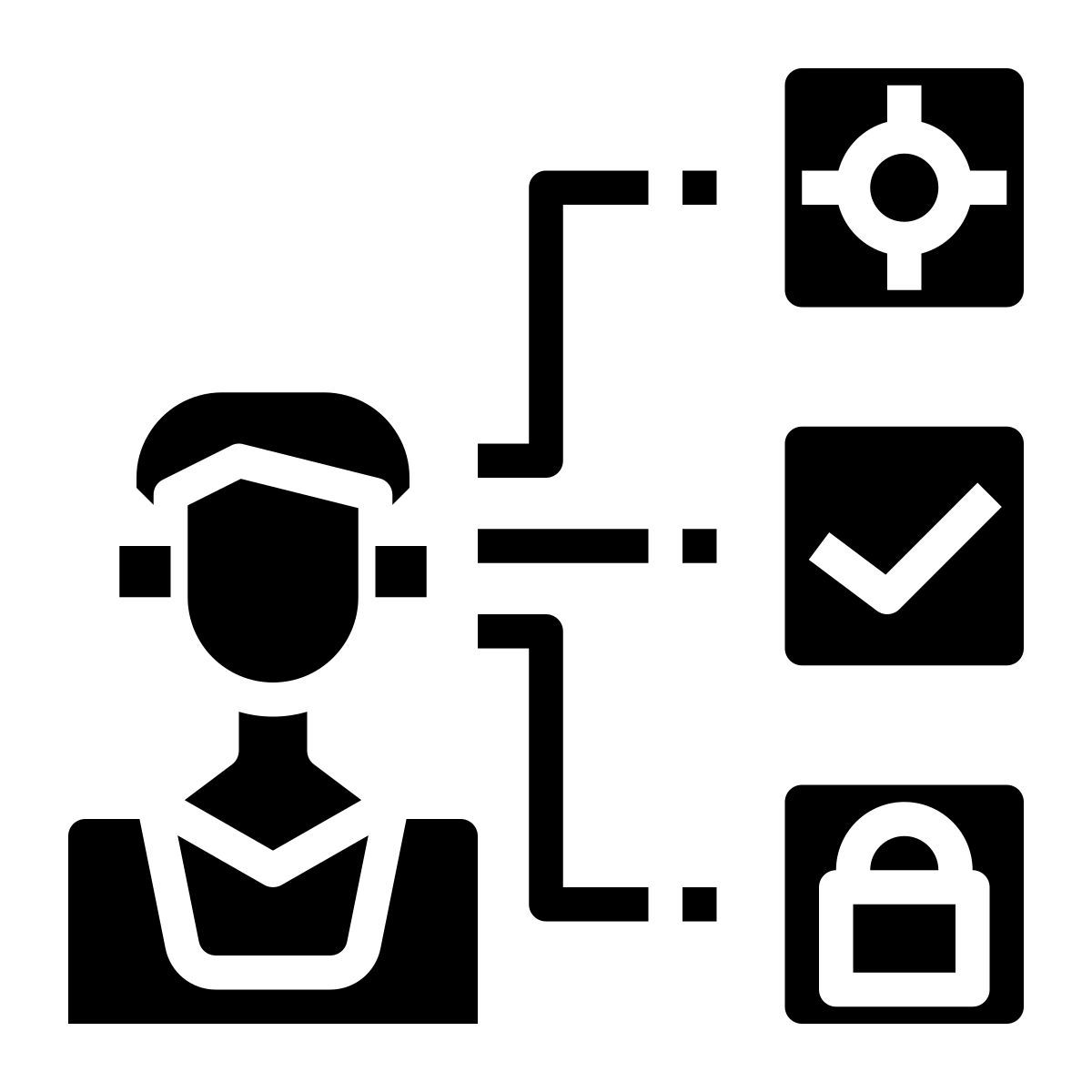 präzise position icon