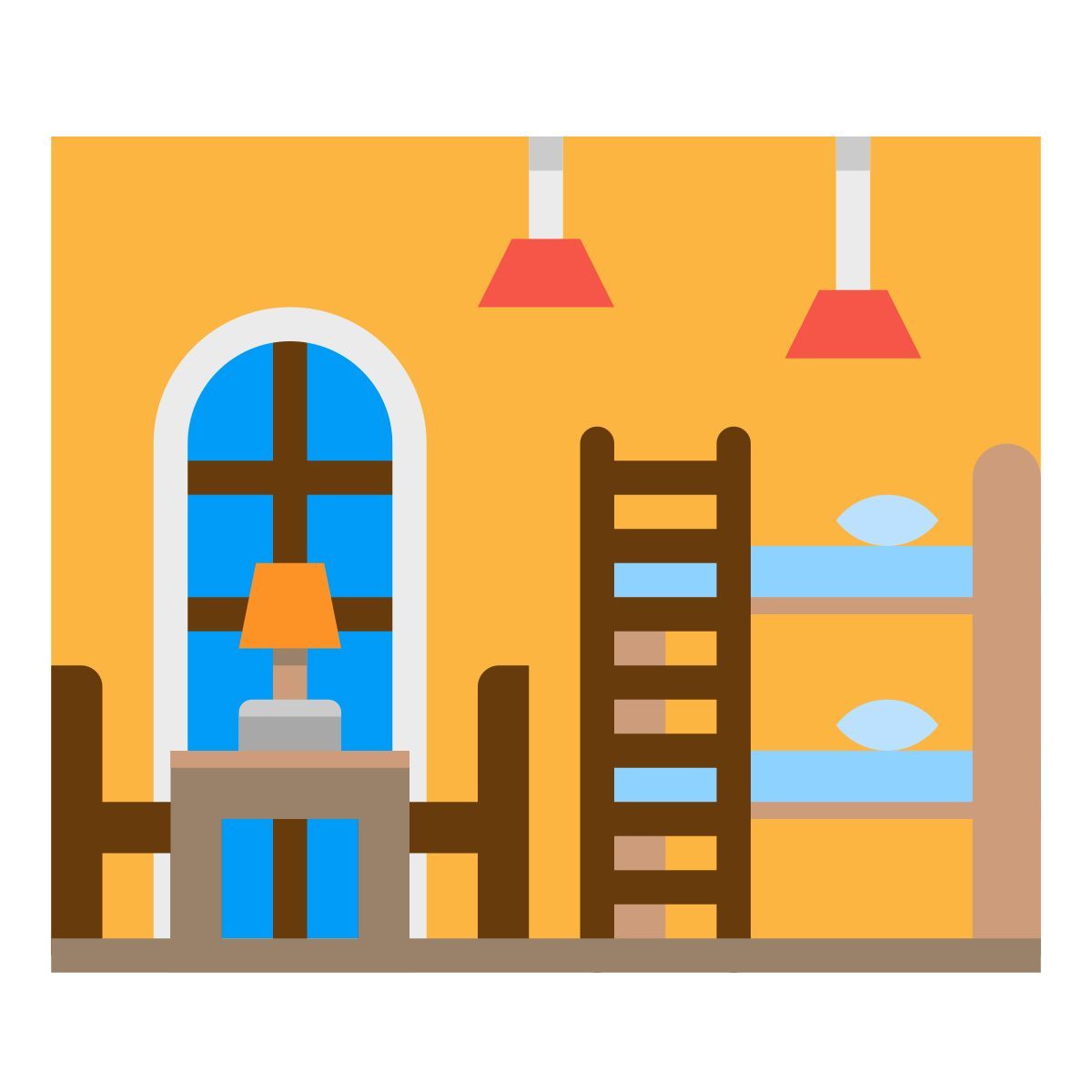 bunk bed icon