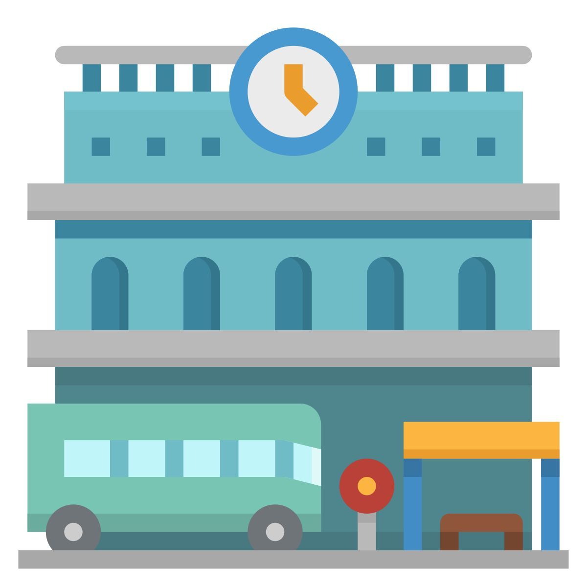 bus stop icon