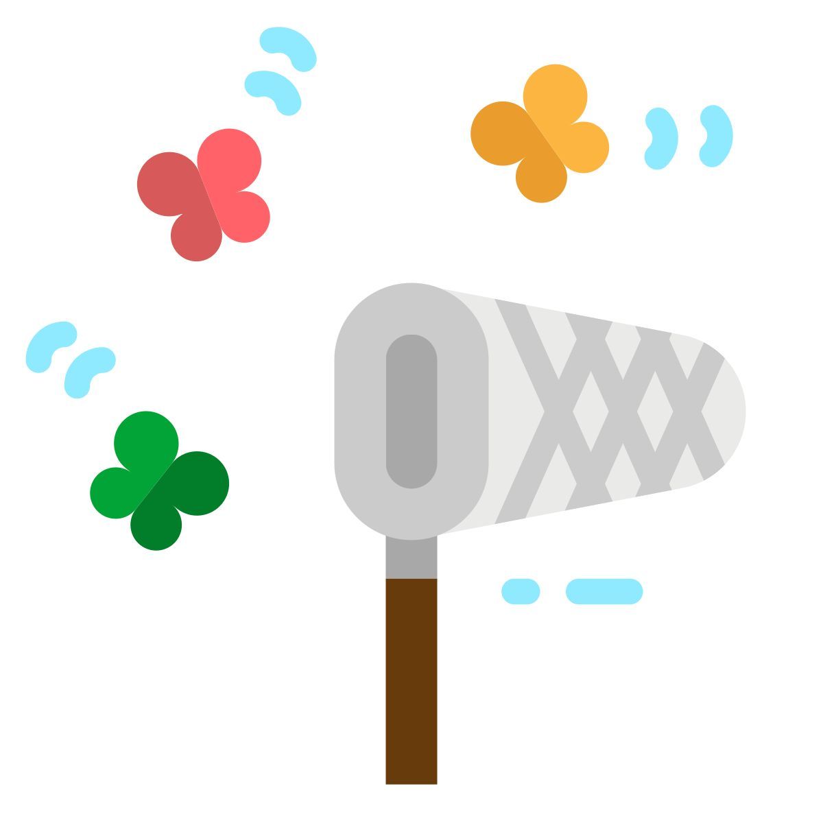 butterfly net icon