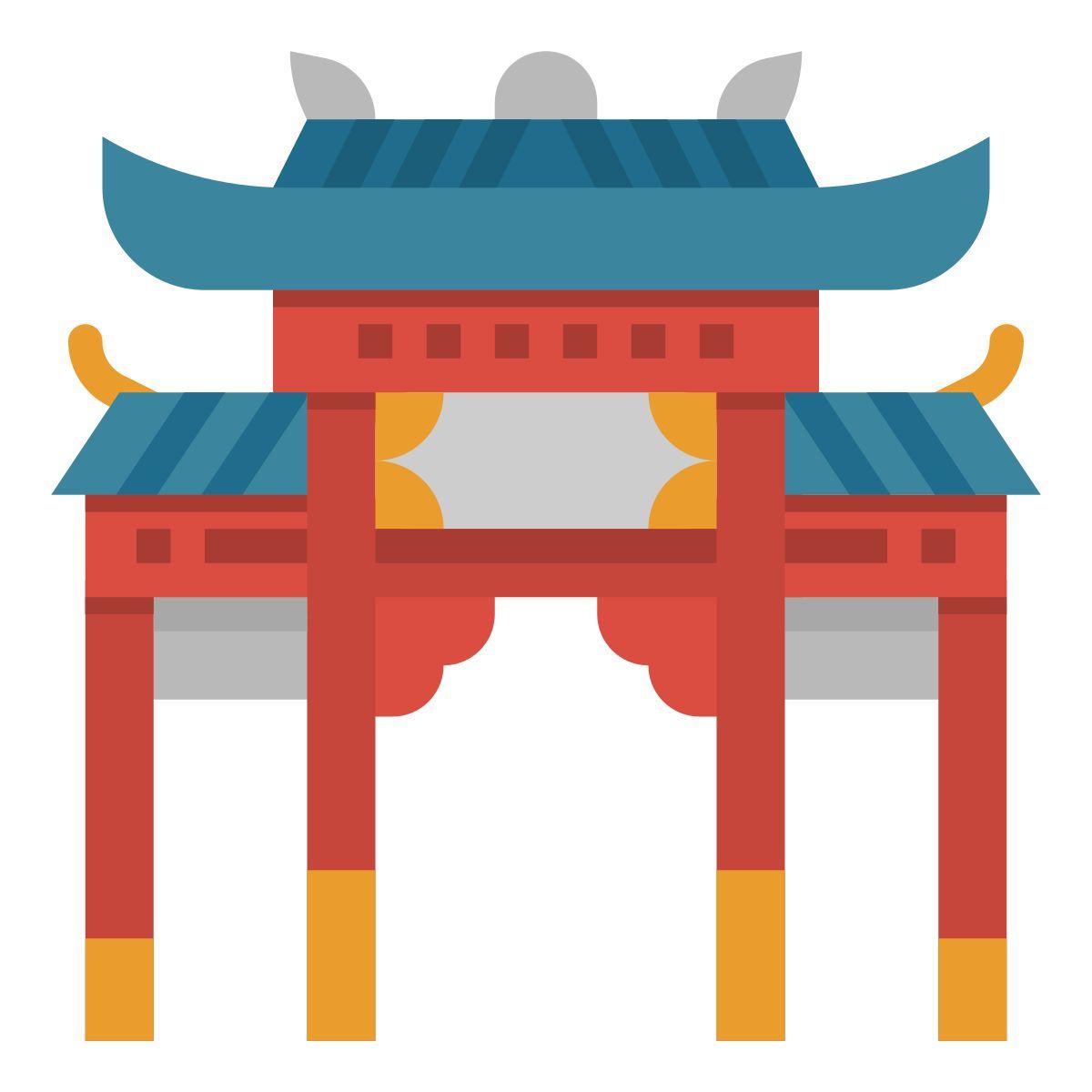 chinesischer tempel icon