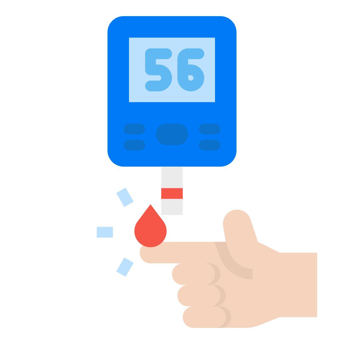 glucose meter icon