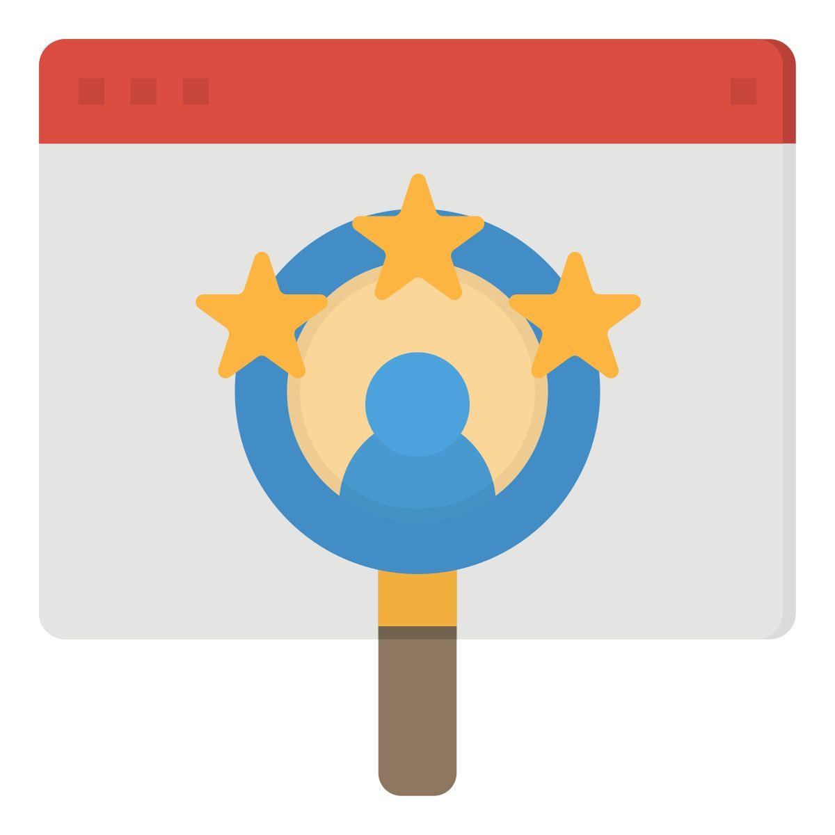 online recruitment icon