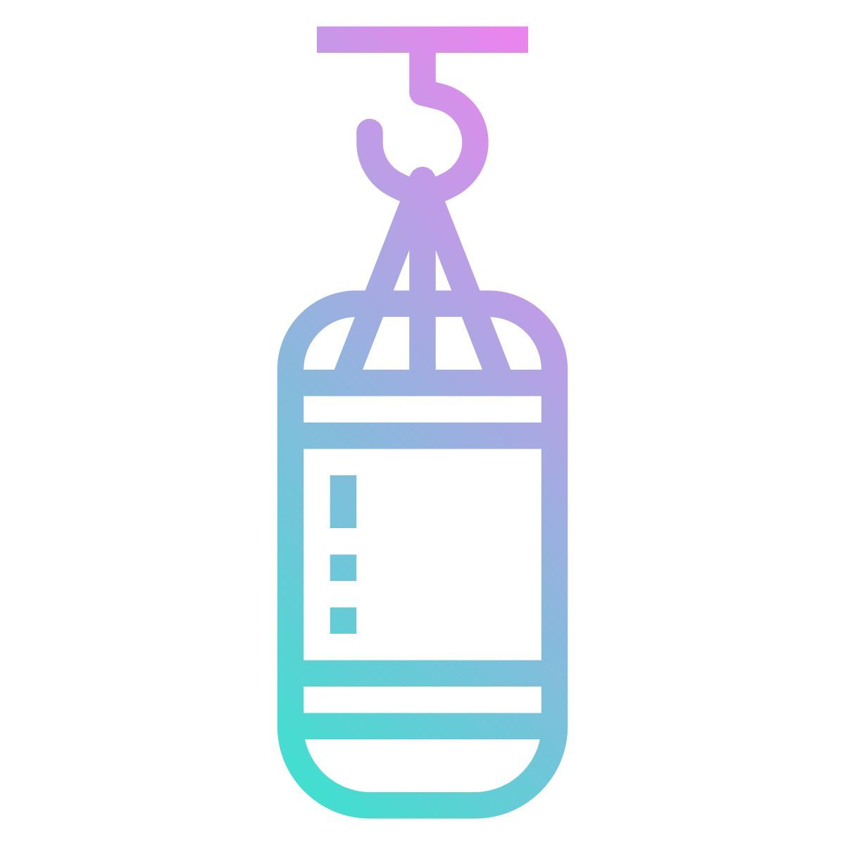 boxing bag icon
