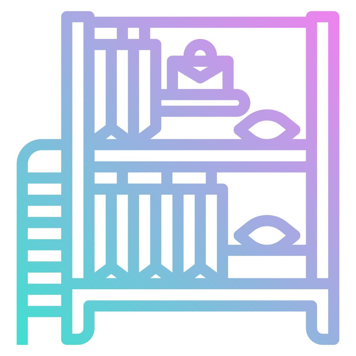 etagenbett icon