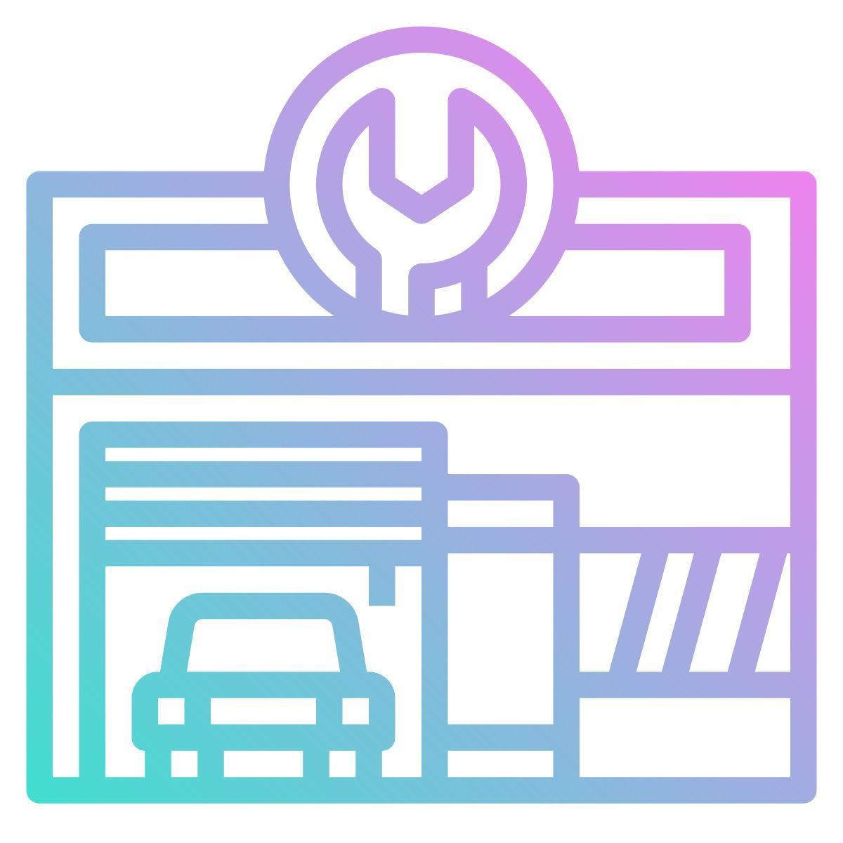 자동차 서비스 가득 icon