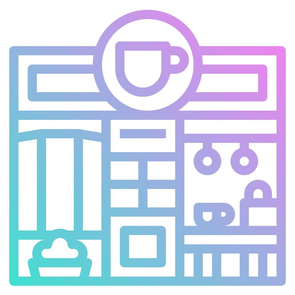coffee shop icon