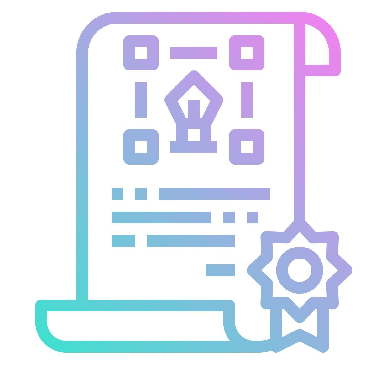 contract icon