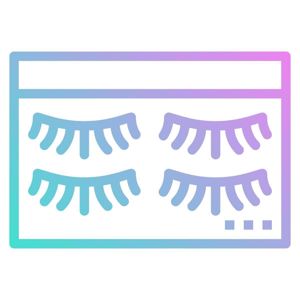 睫毛 icon
