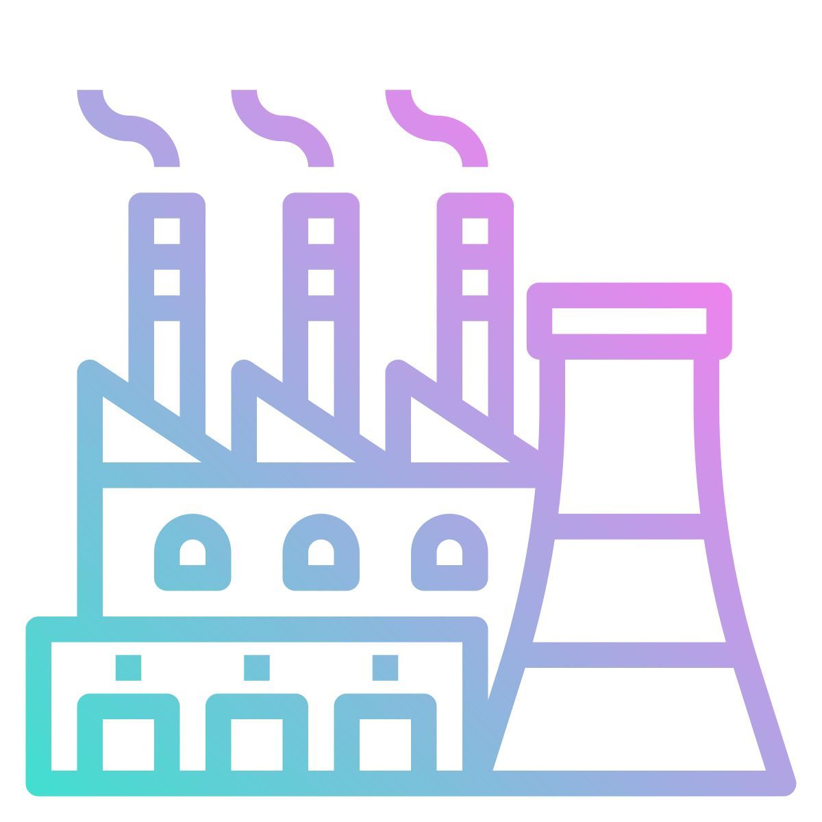 factory plant icon