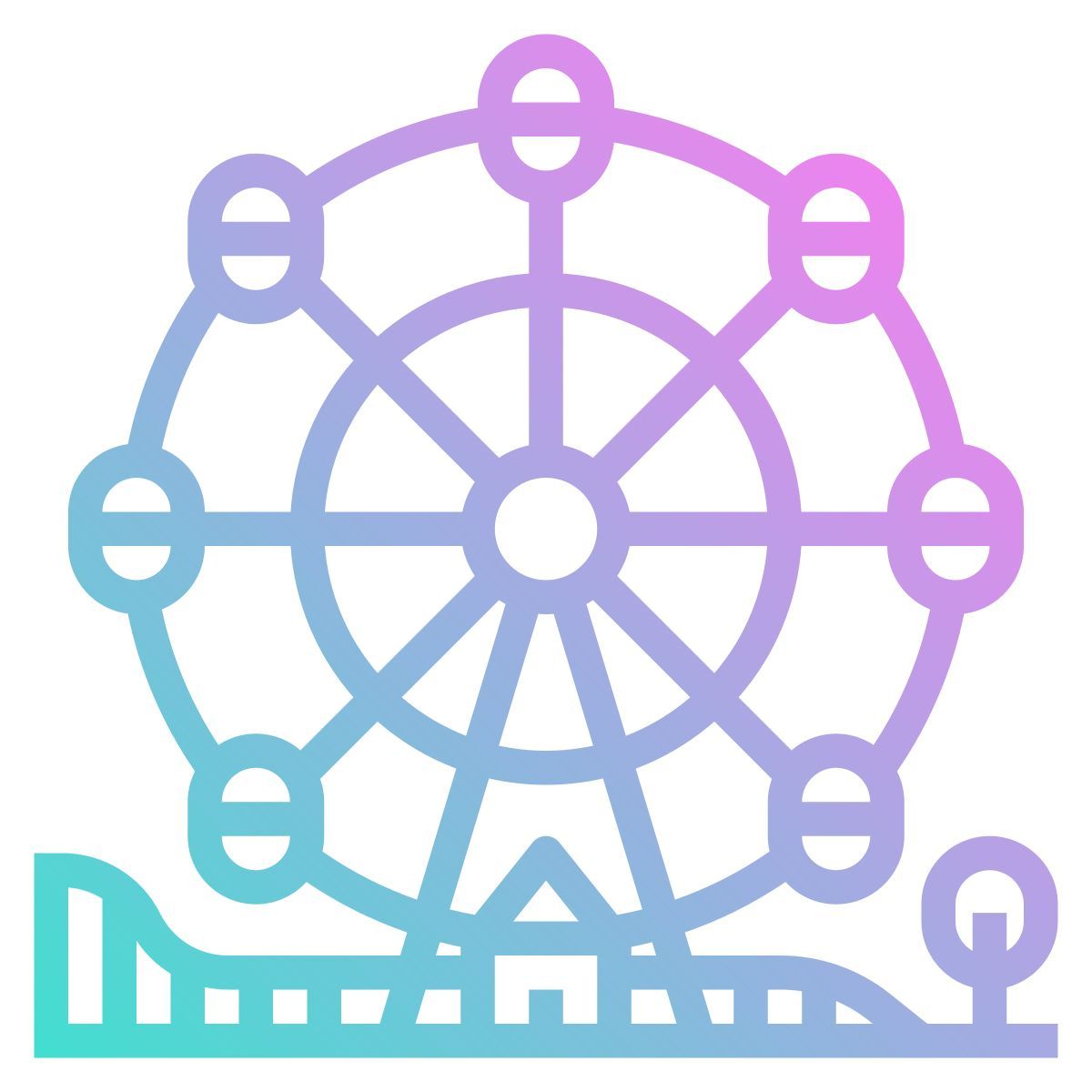 ferris wheel icon