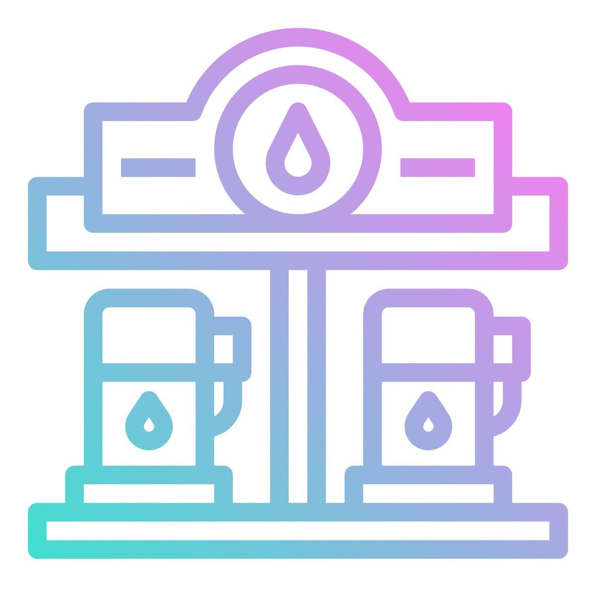 petrol station icon