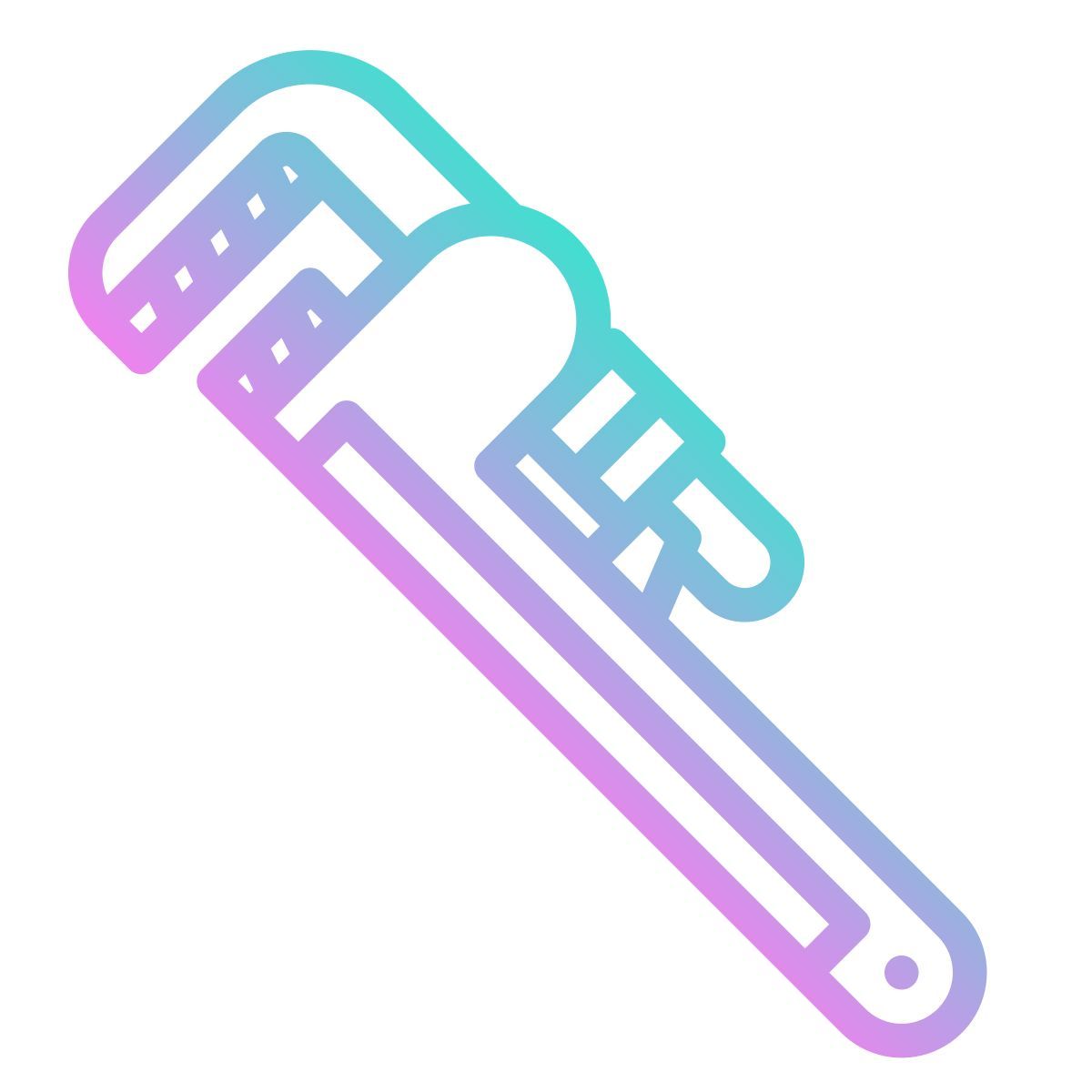 pipe wrench icon