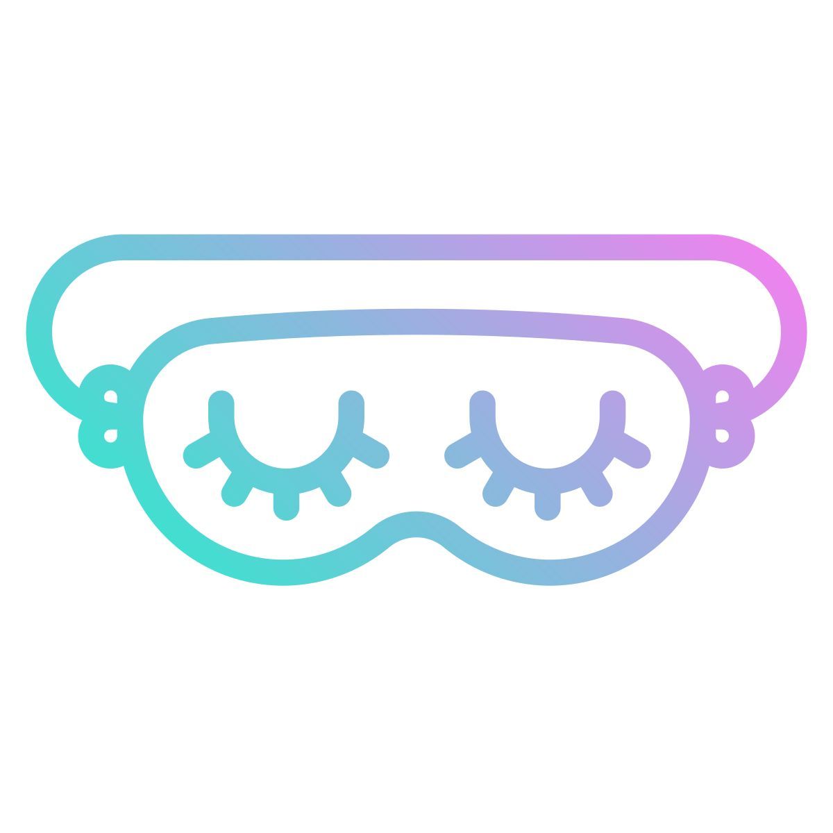 sleeping mask icon