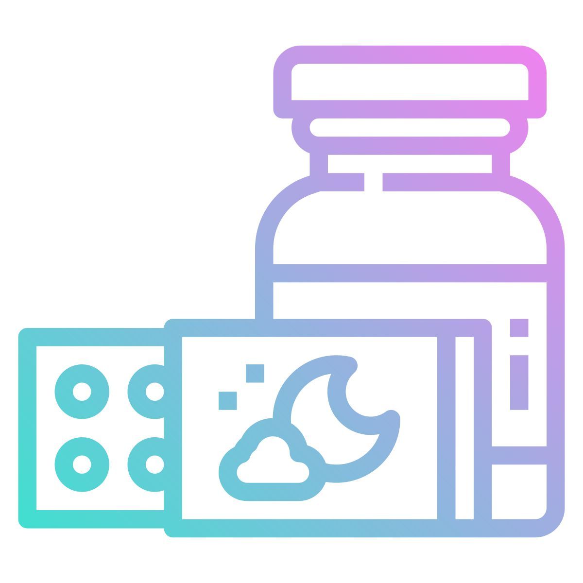 sleeping pills icon