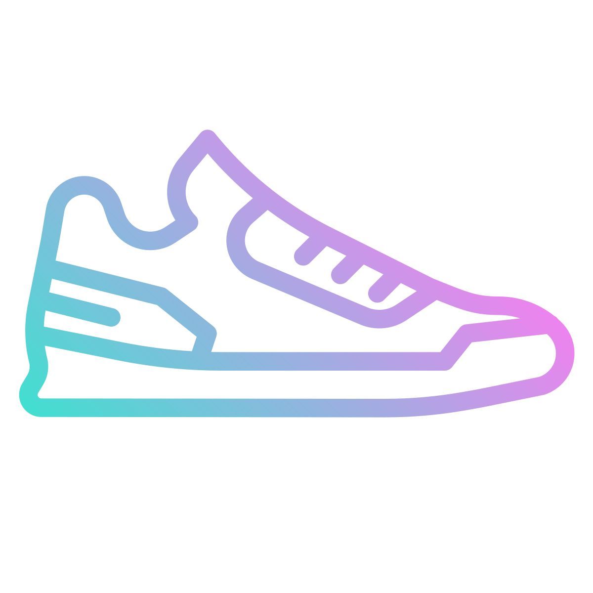 zapatilla deportiva icon