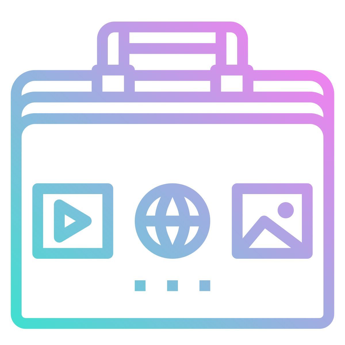 social media marketing icon