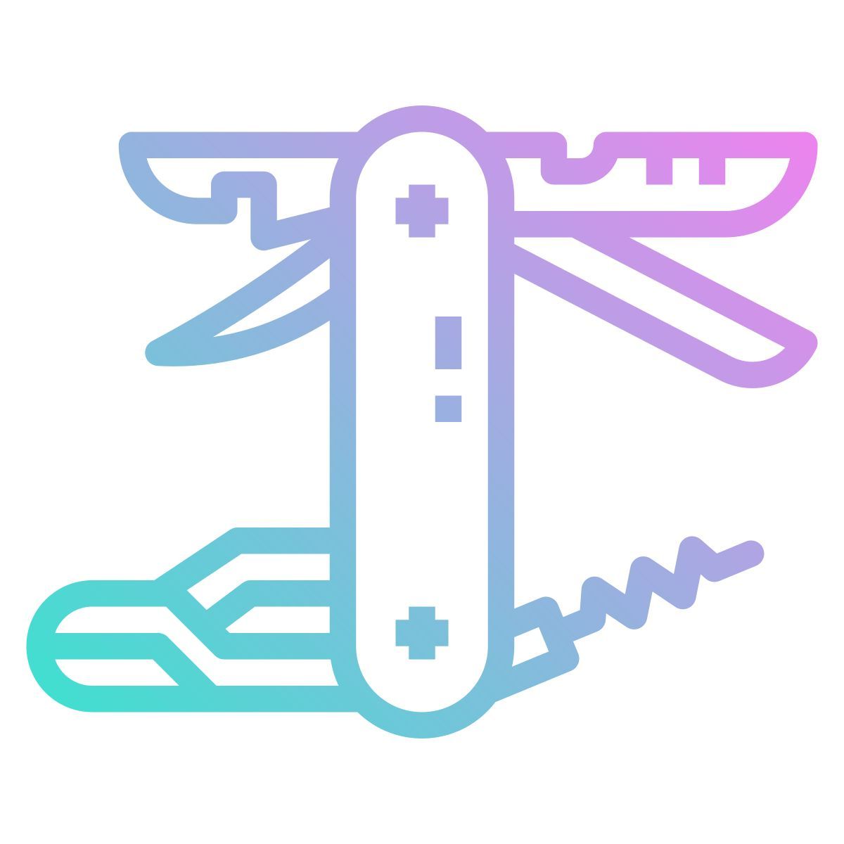 swiss knife icon