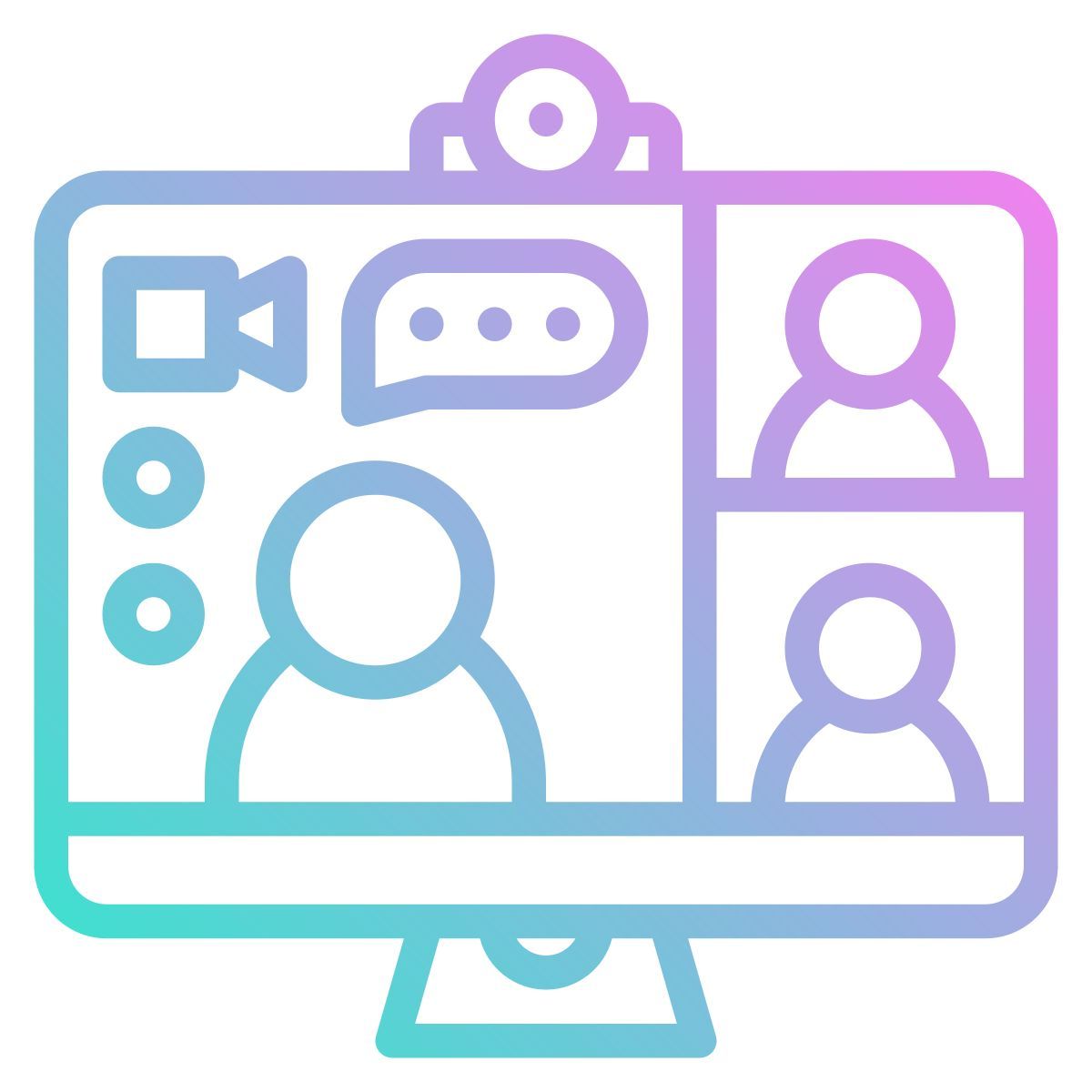 video conference icon