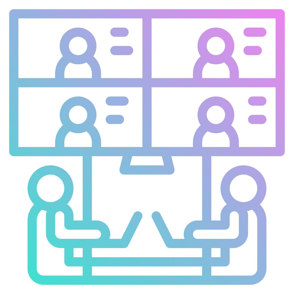 video conference icon