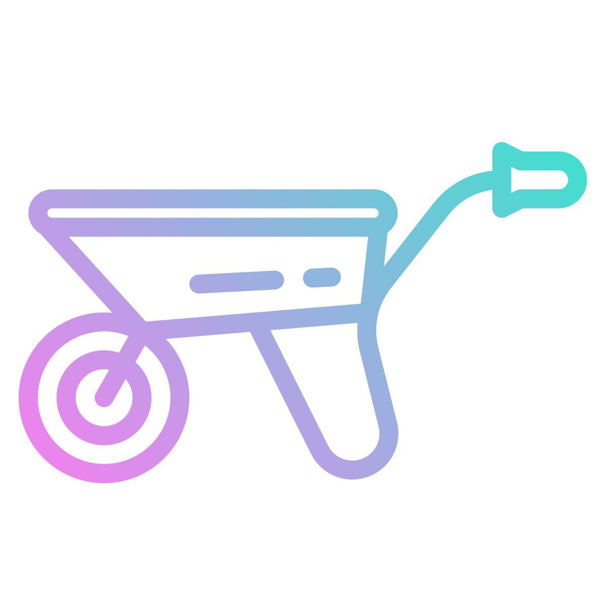 carrinho de mão icon