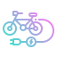 external electric-bicycle-gadget-photo3ideastudio-gradient-photo3ideastudio icon