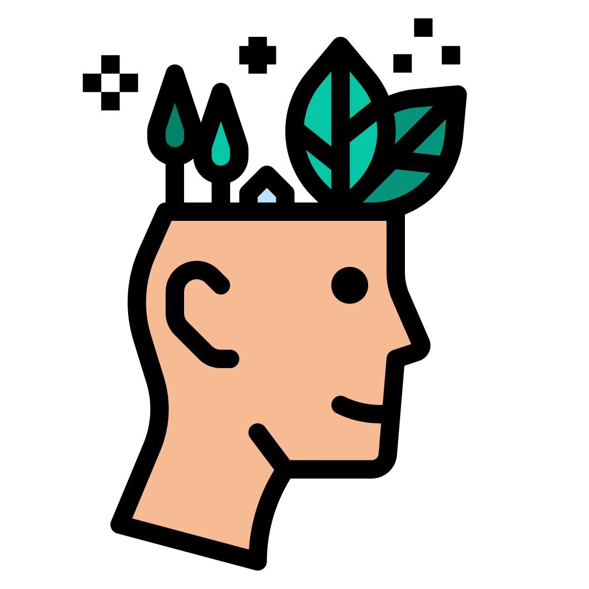 botón ecología icon