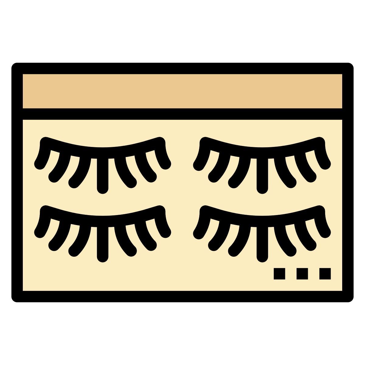 eyelashes icon