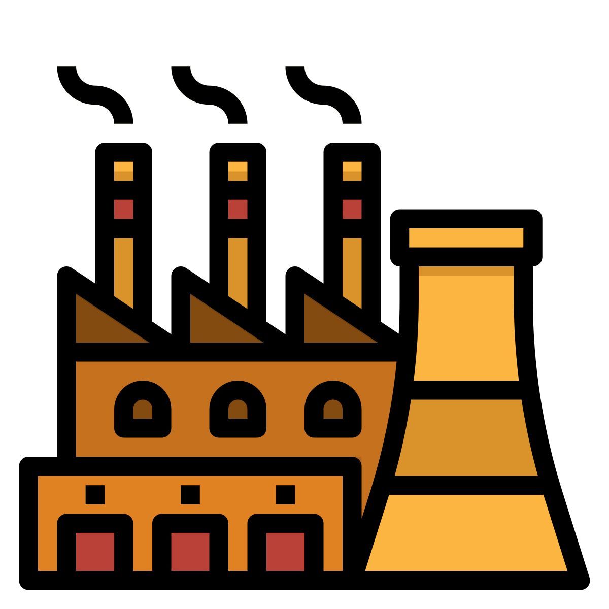 factory plant icon