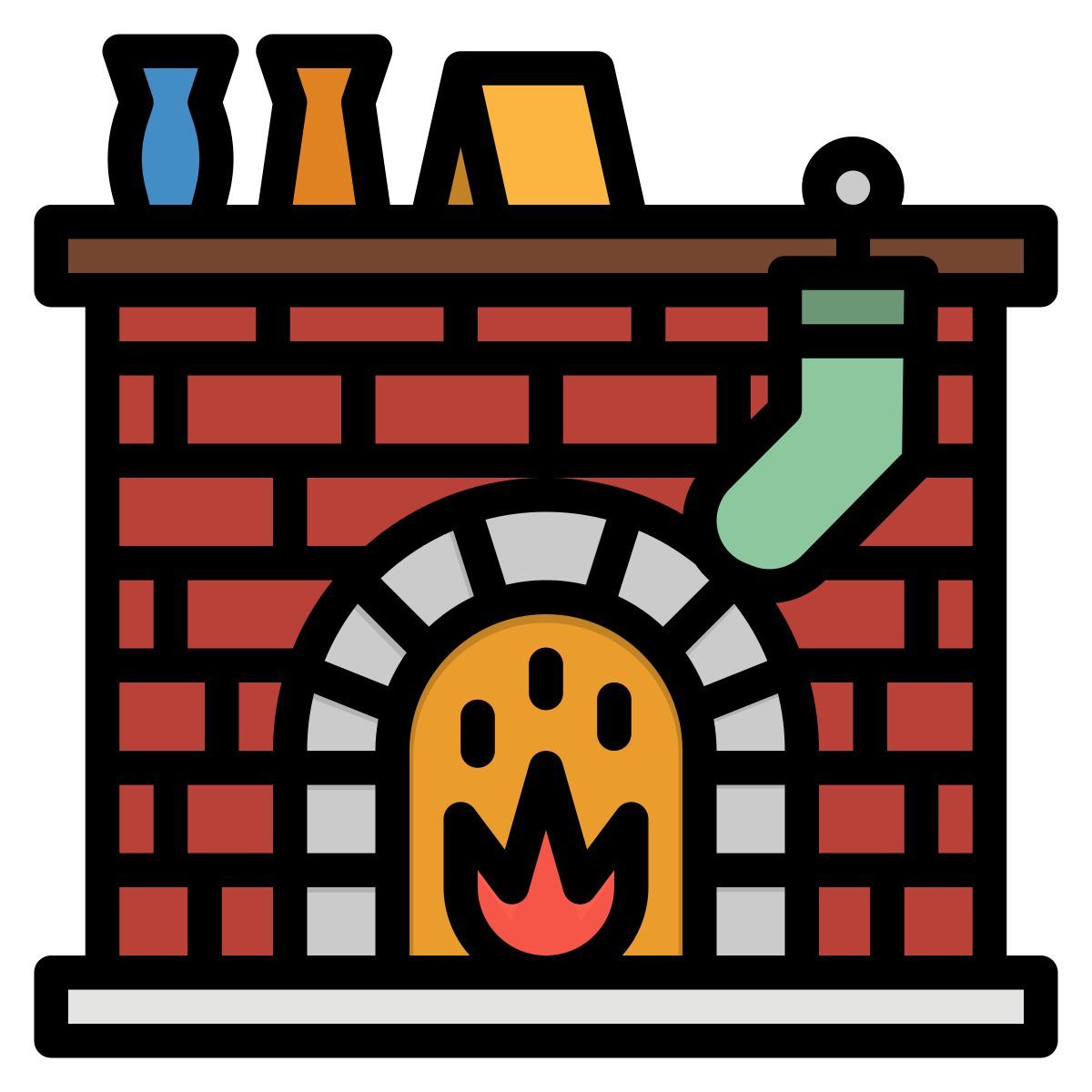 fireplace icon
