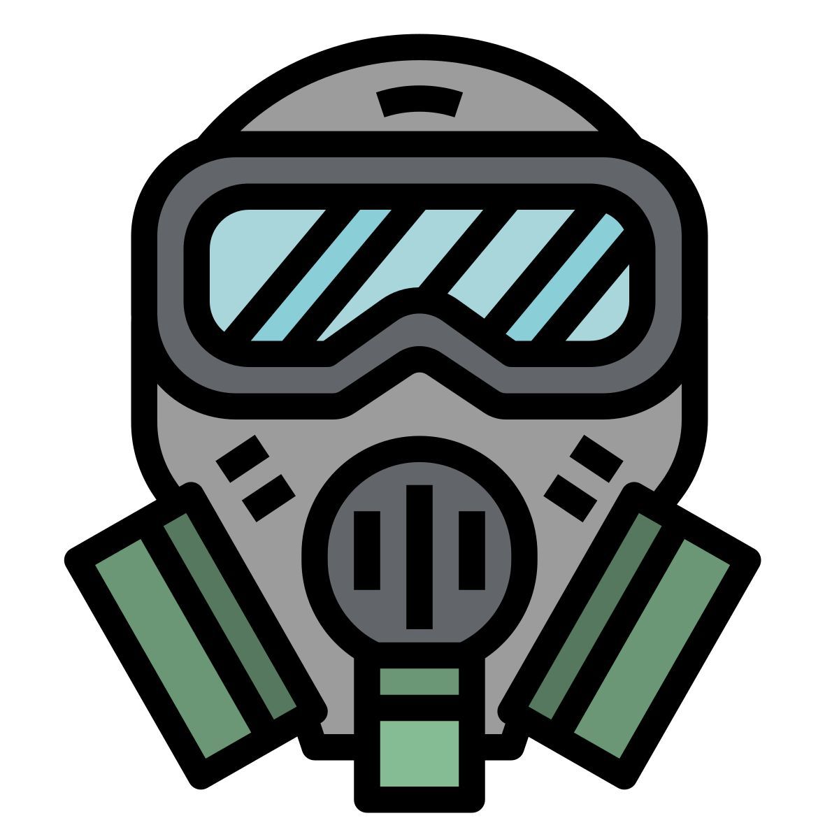 careta antigás icon