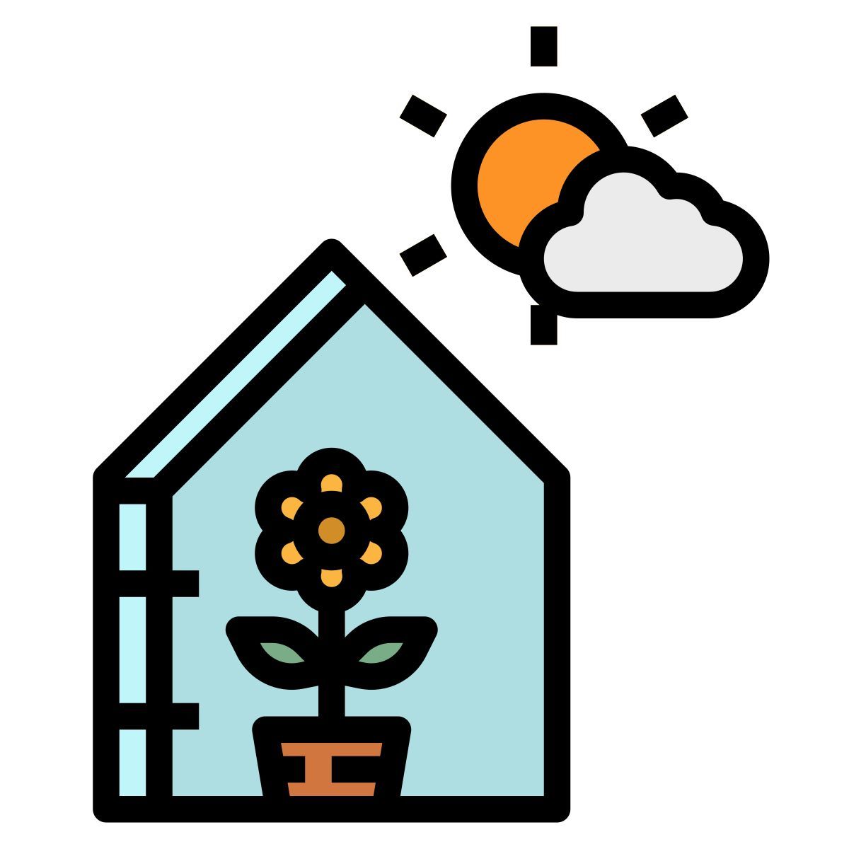 greenhouse icon