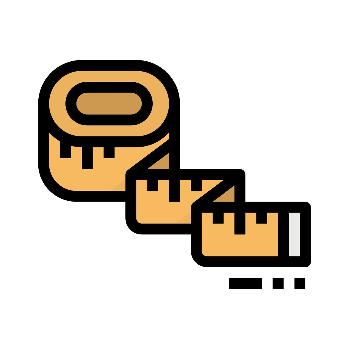 ruban à mesurer icon