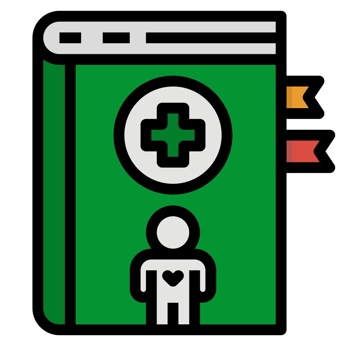 medical handbook icon