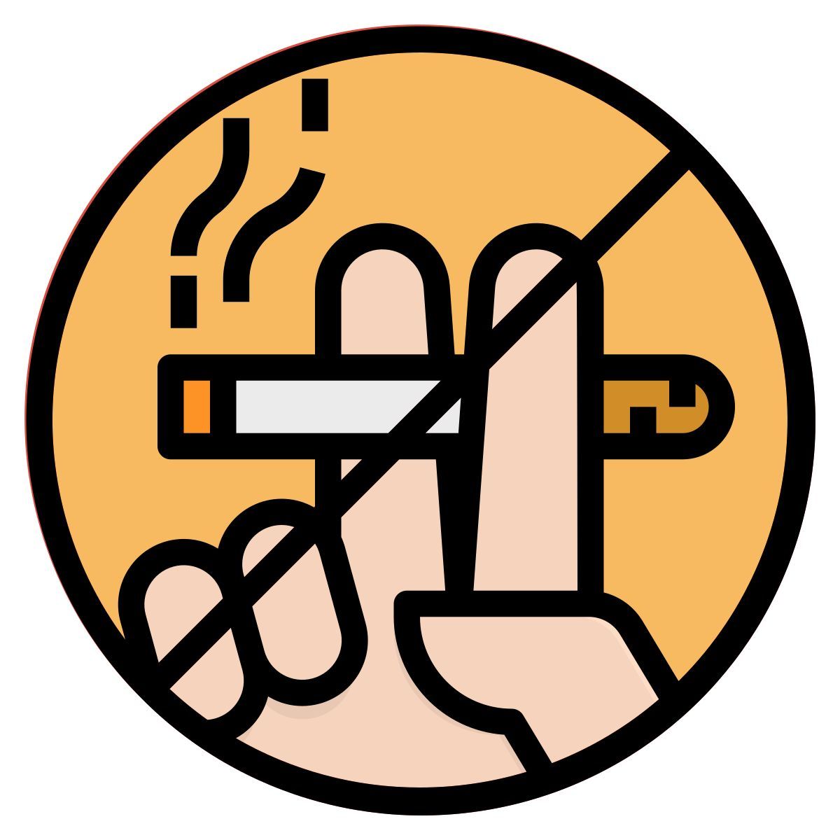no cigarette smoking icon