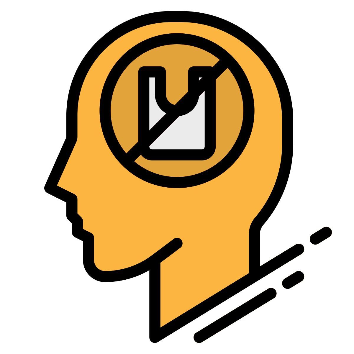 no plastic bags icon