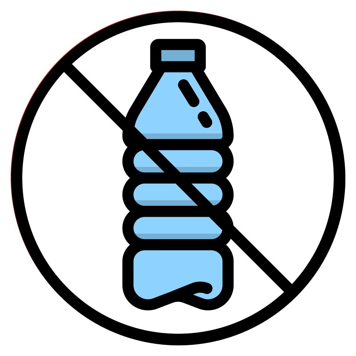 no plastic icon